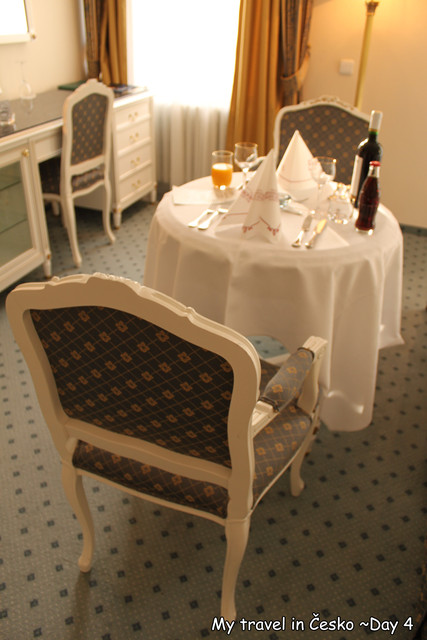 【遊記】「走吧．去捷克~2010捷克蜜月行-Day 4 百年豪宅飯店之浪漫燭光晚餐」