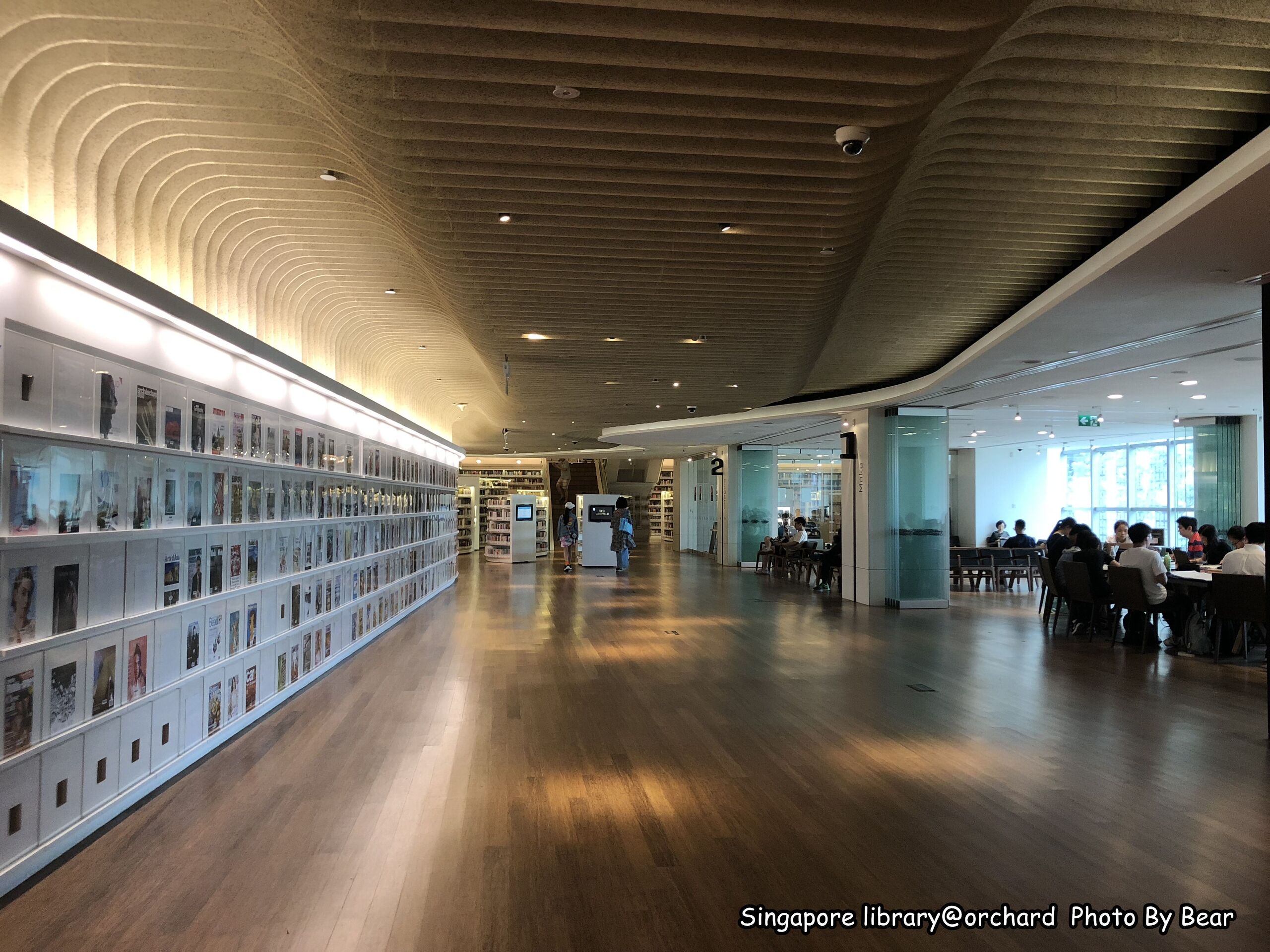 【2019新加坡自由行】「library@orchard烏節公共圖書館．喧囂鬧區裡的靜謚空間，時尚又有設計感的圖書館（文青/網美必訪/Somerest索美塞地鐵站）」