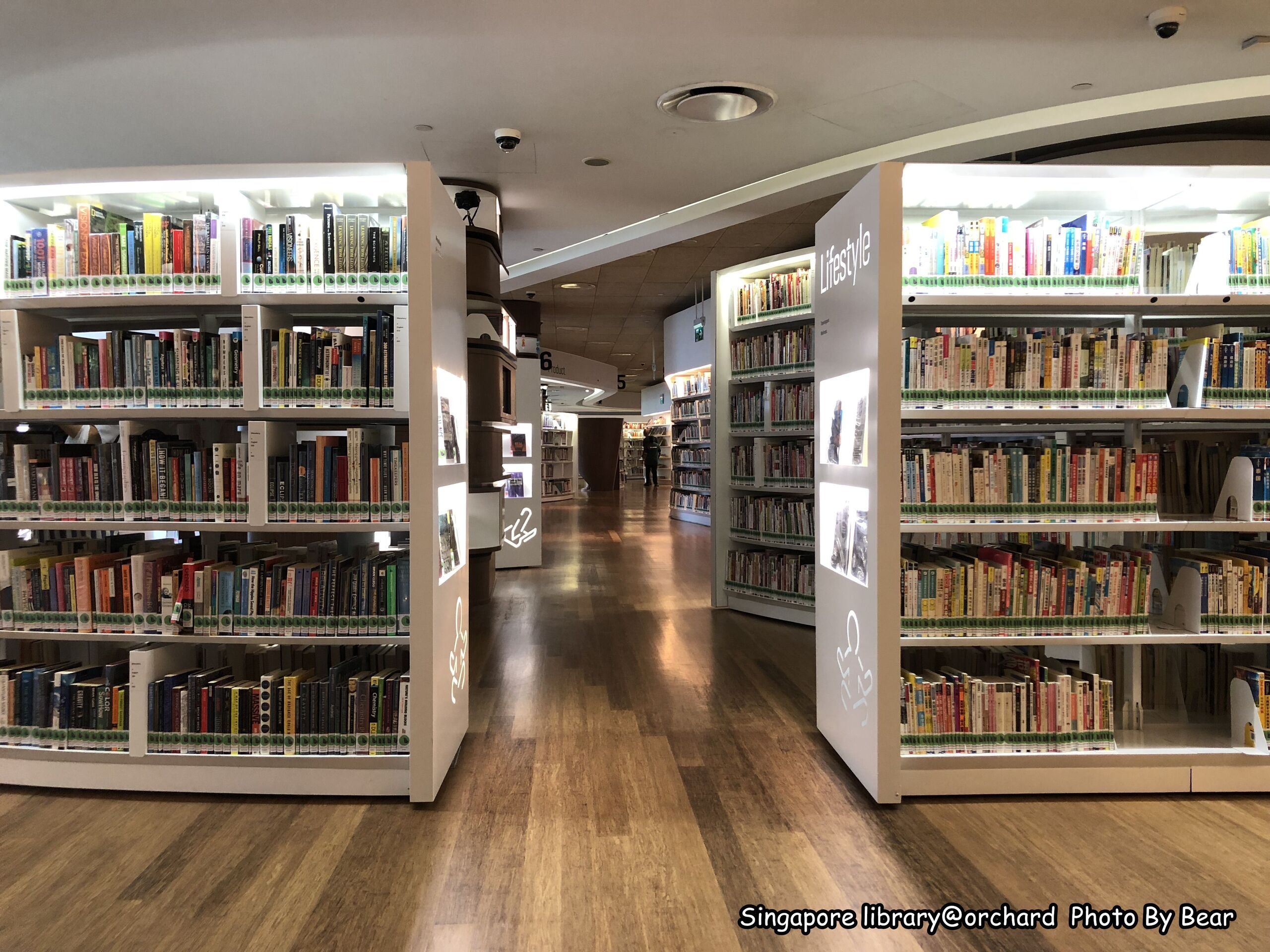 【2019新加坡自由行】「library@orchard烏節公共圖書館．喧囂鬧區裡的靜謚空間，時尚又有設計感的圖書館（文青/網美必訪/Somerest索美塞地鐵站）」
