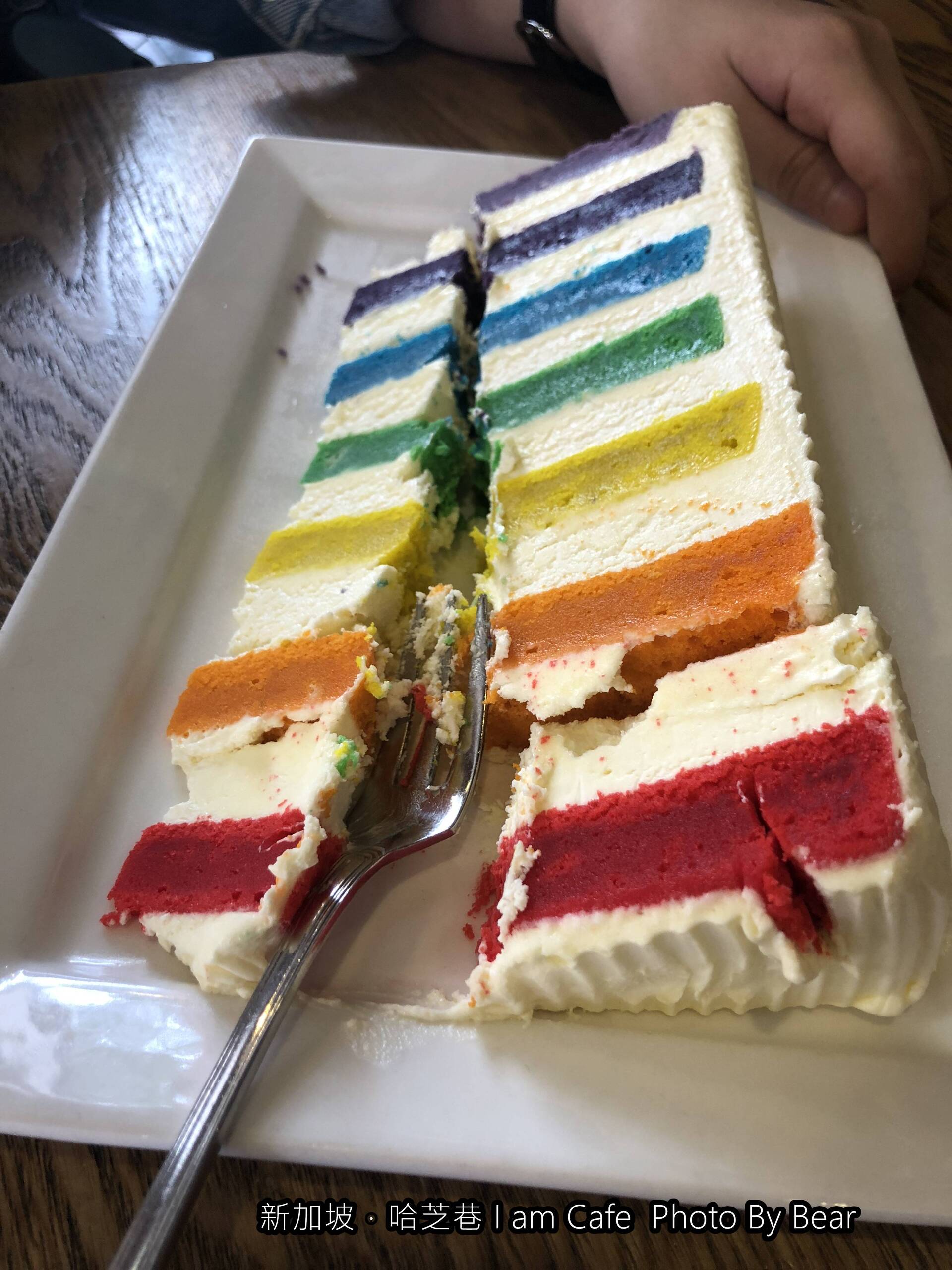 【2019新加坡】「I am Cafe(Rainbow Cake/彩虹蛋糕/哈芝巷/Haji Lane/IG打卡)」