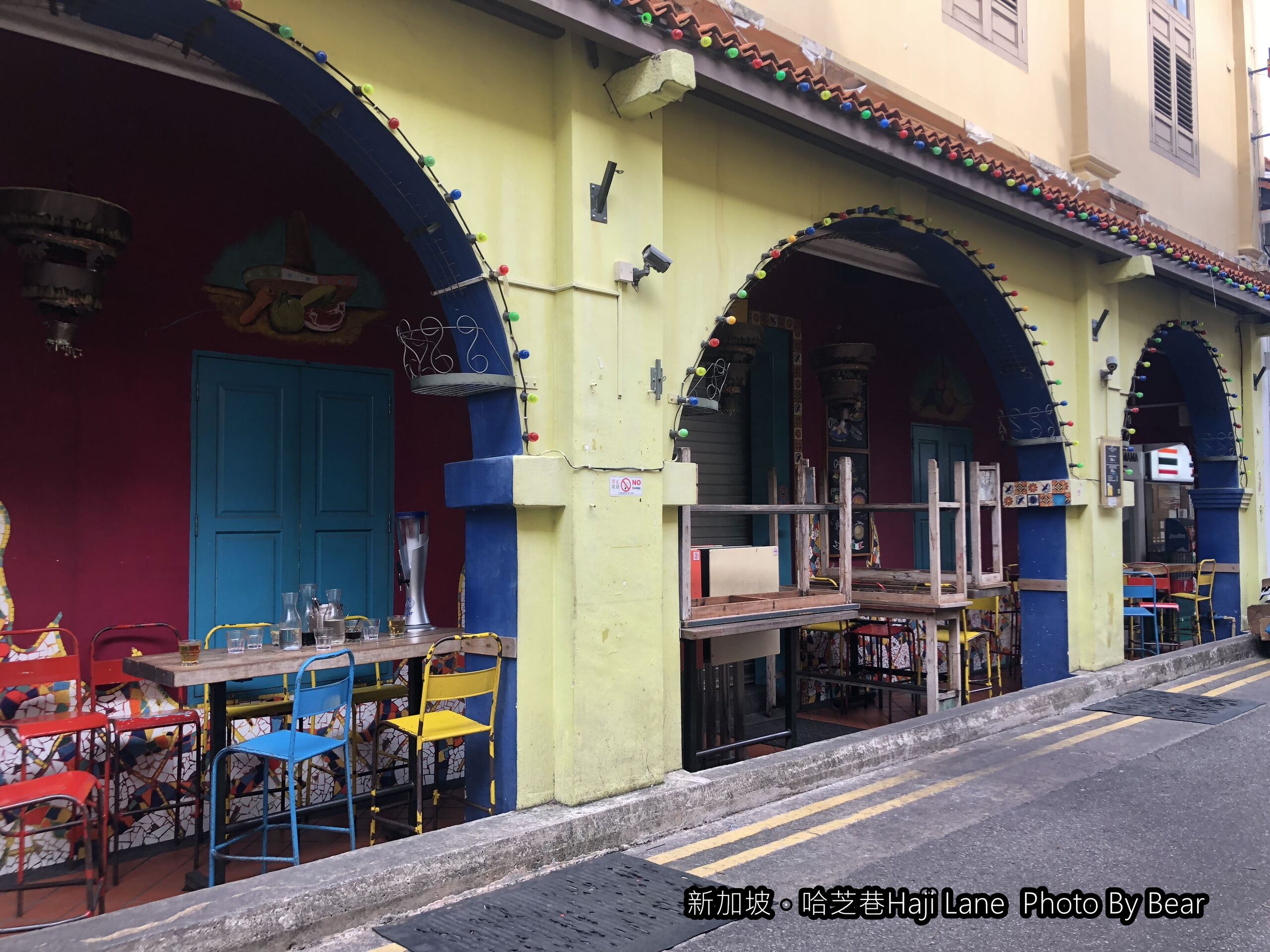 【2019新加坡自由行】「必訪．哈芝巷Haji Lane（彩色巷/壁畫/潮流與藝術/文青特色商店/餐酒館/I am cafe)」