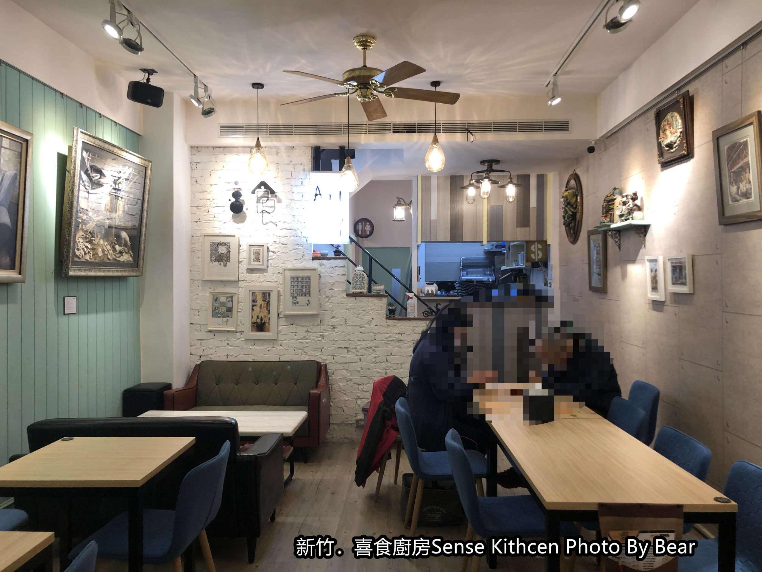 【新竹】「喜食廚房Sense Kitchen．藝術品佐餐食，視覺與味覺的雙重享受（獨家咖哩/義式料理/中式簡餐/彩堡/近天公壇）」