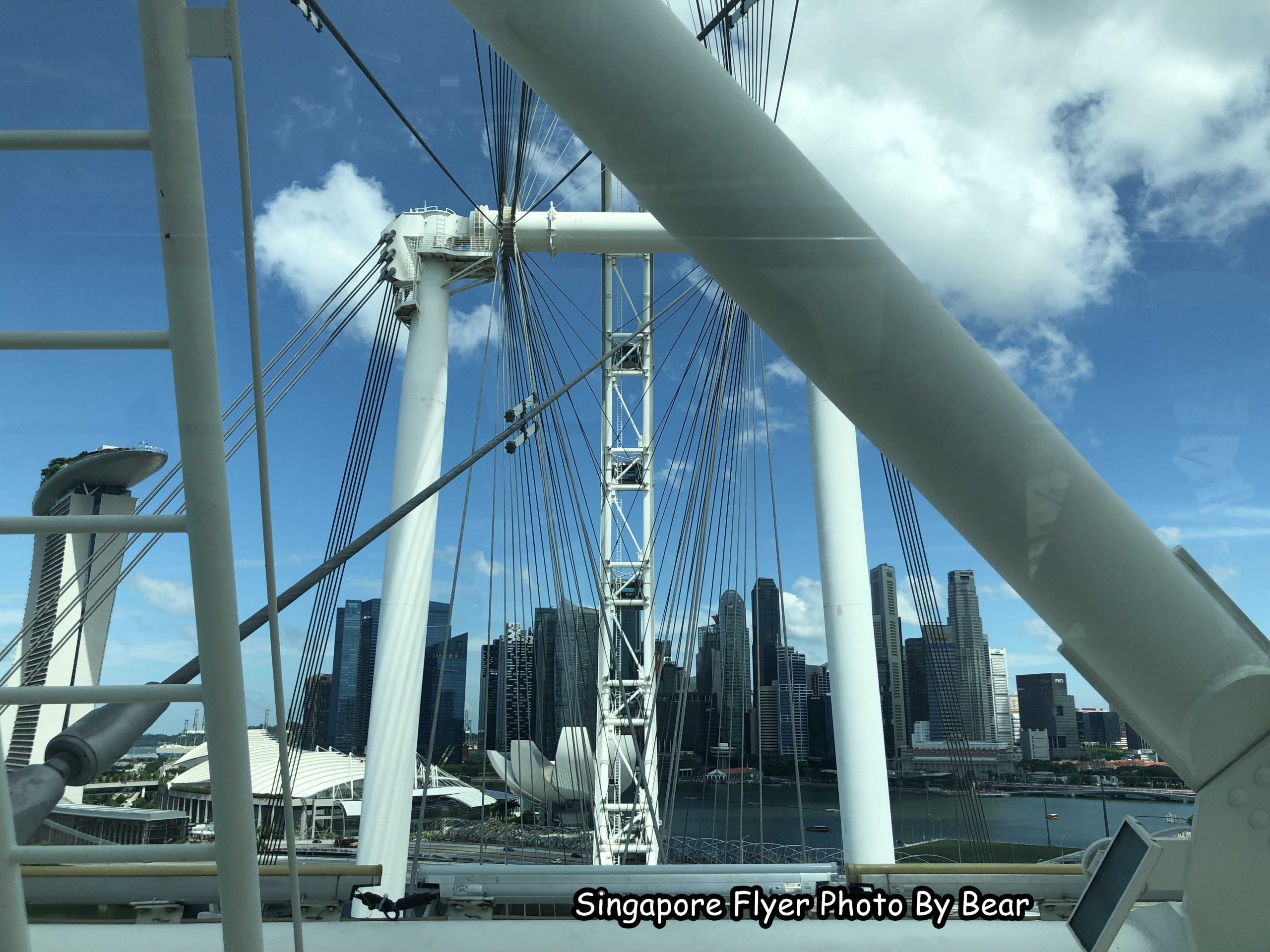 【2019新加坡自由行】「摩天觀景輪Singapore Flyer(FLYER 360+/多媒體互動/遠眺濱海港灣/Gelatissimo冰淇淋/近地鐵寶門廊站）」