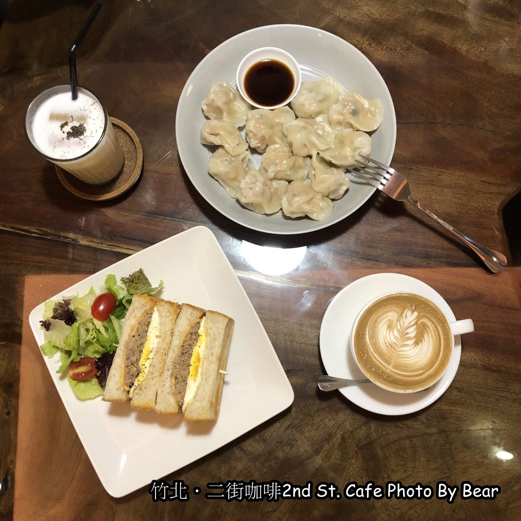 【竹北】「二街咖啡2nd.St Cafe．綠意盎然的不限時咖啡館(餐食/輕食/手作甜點/工業風/文青風）