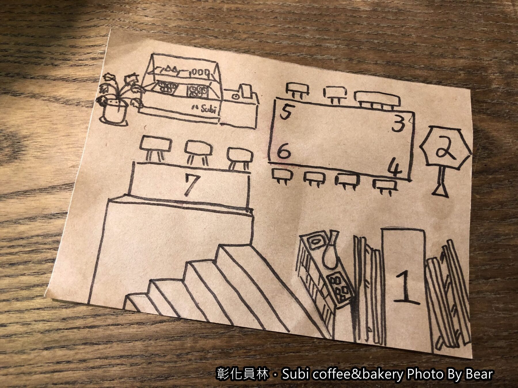 【員林】「Subi coffee&bakery ．開在鐵道旁的老宅咖啡（不限時/咖啡專賣/手作甜點/磅蛋糕/小院子/好停車）」