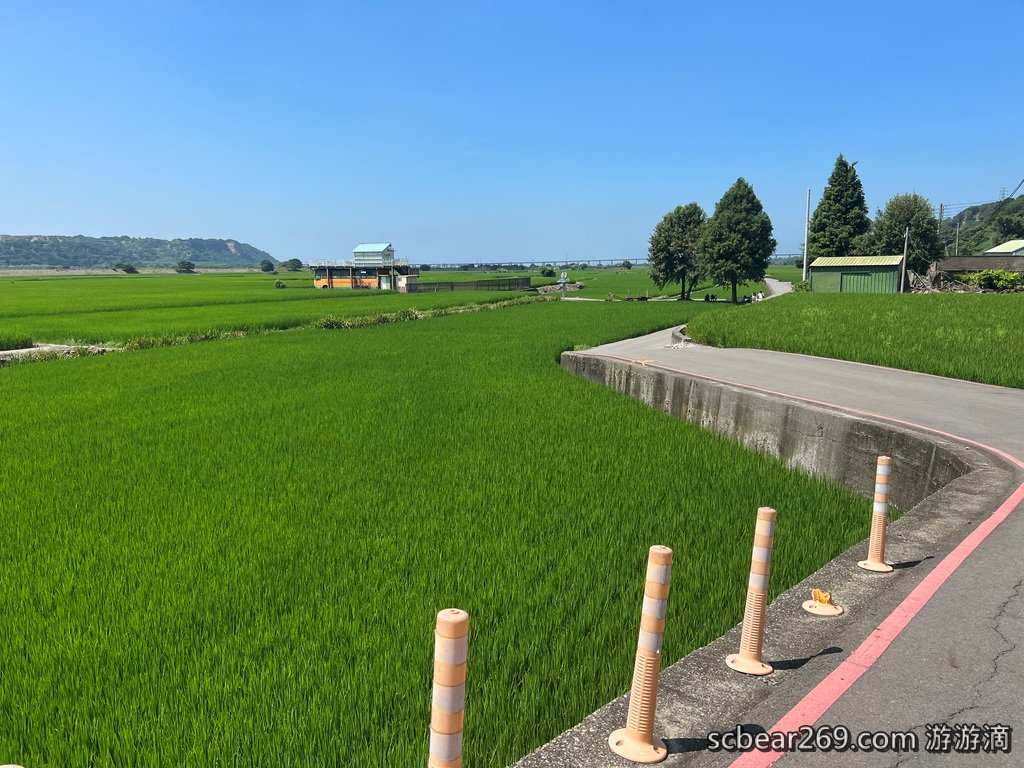 【台中外埔】「蜜境_MiJing．隱身忘憂谷田野間的預約制景觀咖啡，綠油油稻田好療癒，還有手作甜點和披薩」