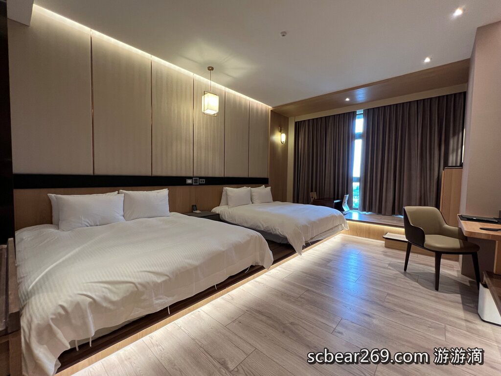 【鹿港】「澄悅酒店Euphoria Hotel．日式輕奢風親子友善旅店（和式家庭房/腳踏車.桌遊租借/迎賓茶點/在地特色早餐/近鹿港老街）」