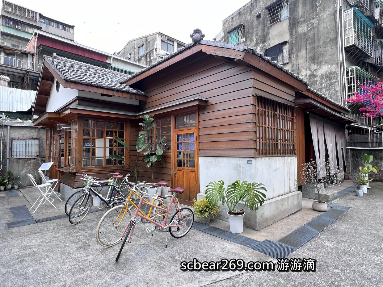 【萬華】「TokyoBike Cafe，隱身萬華新富町文化市場內的日式木屋特色單車咖啡館(早午餐/輕食/甜點/生活選物)」