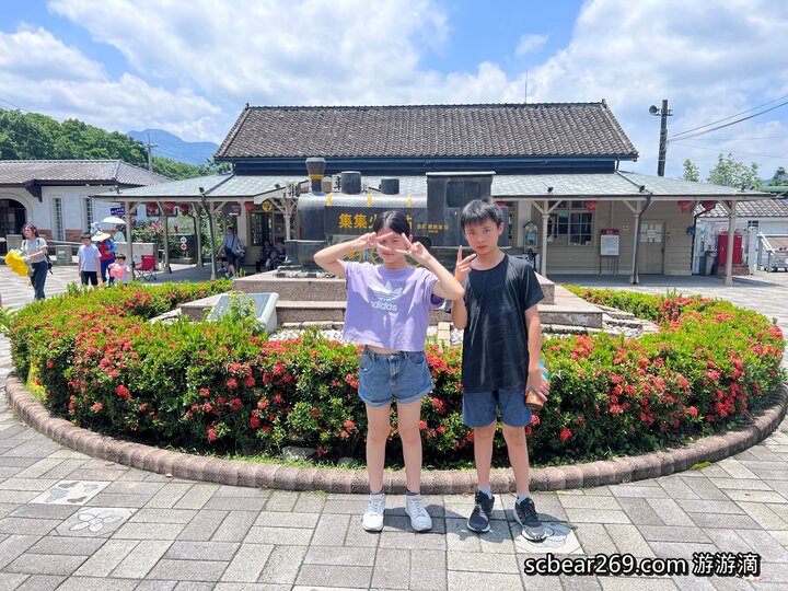 【南投】「集集鐵道行旅．以火車為主題的親子友善特色旅店（免費宵夜/中西式早餐/兒童遊戲區/電動遊戲機/行旅觀山四人房/附停車場/近集集火車站）」
