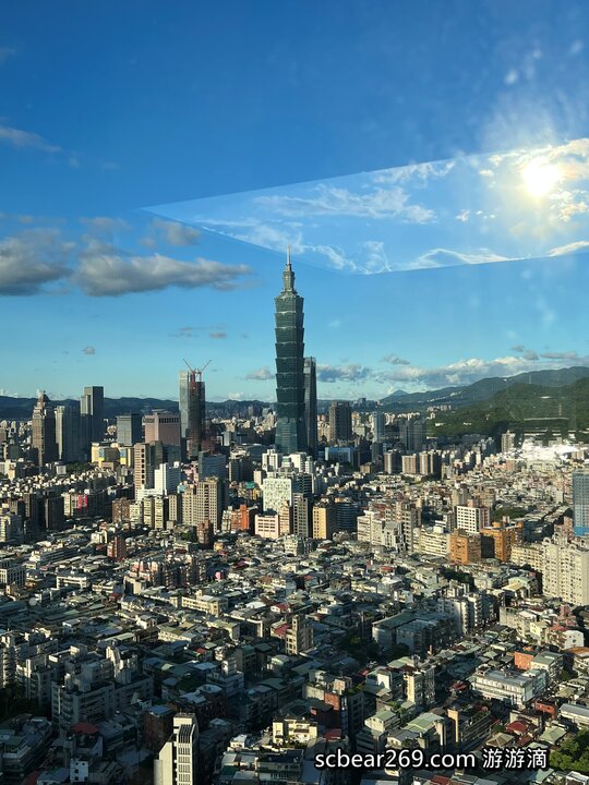 【台北】「遠東香格里拉Shangri-La Taipei ．房內也可看到101的豪華閣超豪華客房篇（中式奢華風/全視界觀景窗/川堂式衣櫃/頂樓溫水游泳池/美拍101夜景）」