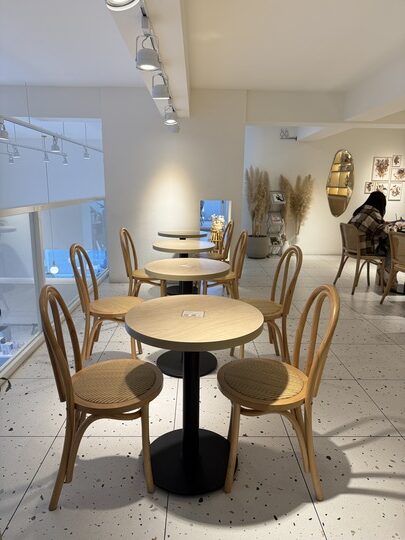 【桃園】「Mini.D Coffee同德館．隱身巷弄轉角，結合藝文空間的清新質感風咖啡館（早午餐/輕食/披薩/甜點/奈良美智作品/不限時/近藝文特區）」