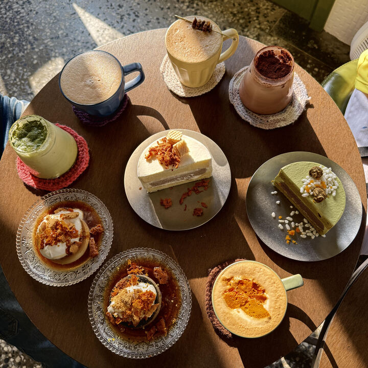 【中壢】「BA-beforetfa．藏身巷弄裡的復古風老宅咖啡館（戚風蛋糕/布蕾丁/寵物友善/近青菓市場）」