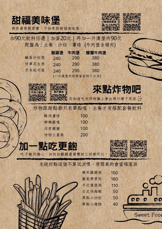 【內壢】「甜褔號．超澎湃~近百道料理可選擇的人氣咖啡館（早午餐/米飯/義式料理/漢堡/鬆餅/親子.寵物友善/近火車站.忠孝路商圈）」